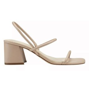 Marc Fisher Nude/Tan Galvin Strappy Sandal